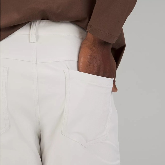 Lululemon ABC Slim-Fit 5 Pocket Warpstreme Pant, Size 28x 34”L, Bone, NWT - Picture 5 of 15